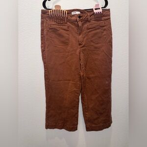 Sonoma Wide Leg Pants in Rust